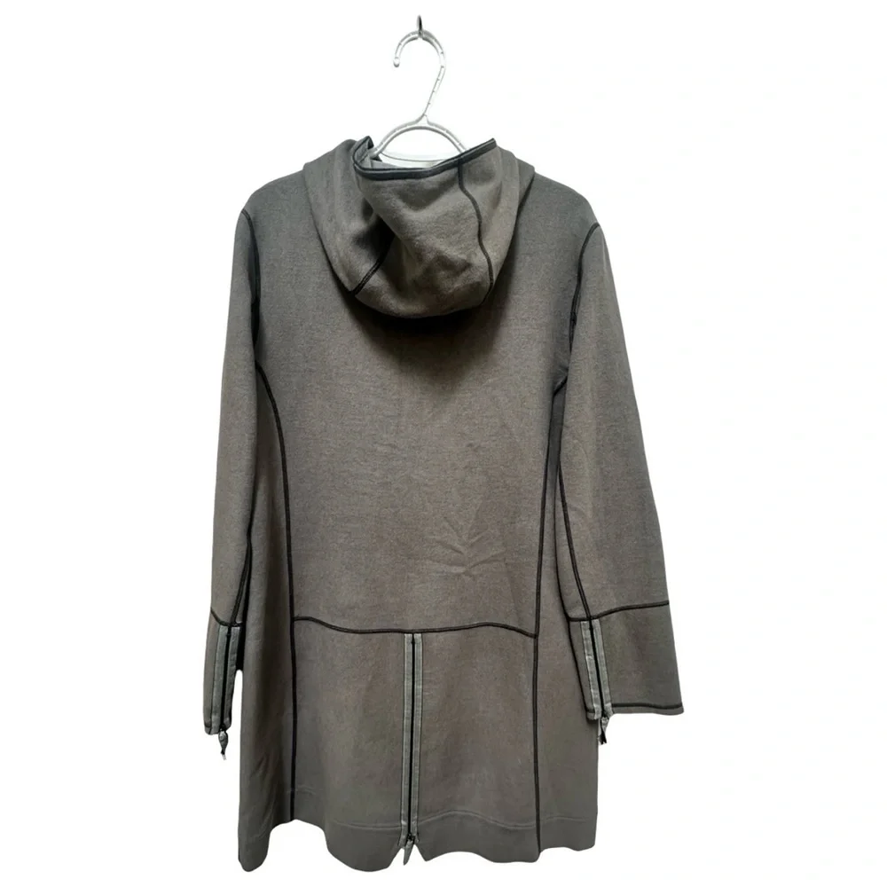 Annette Görtz German Designer Cotton-Viscose Sweater Coat Large - Picture 12 of 16
